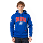 NFL BUFFALO BILLS CITY ARCH CHANDAIL À CAPUCHON EN MOLLETON POUR HOMME (BLEU ROYAL)