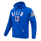 NFL BUFFALO BILLS JOSH ALLEN #17 CLASSIC PNN MEN'S DK PO HOODIE (ROYAL BLUE)
