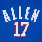NFL BUFFALO BILLS JOSH ALLEN #17 CLASSIC PNN MEN'S DK PO HOODIE (ROYAL BLUE)