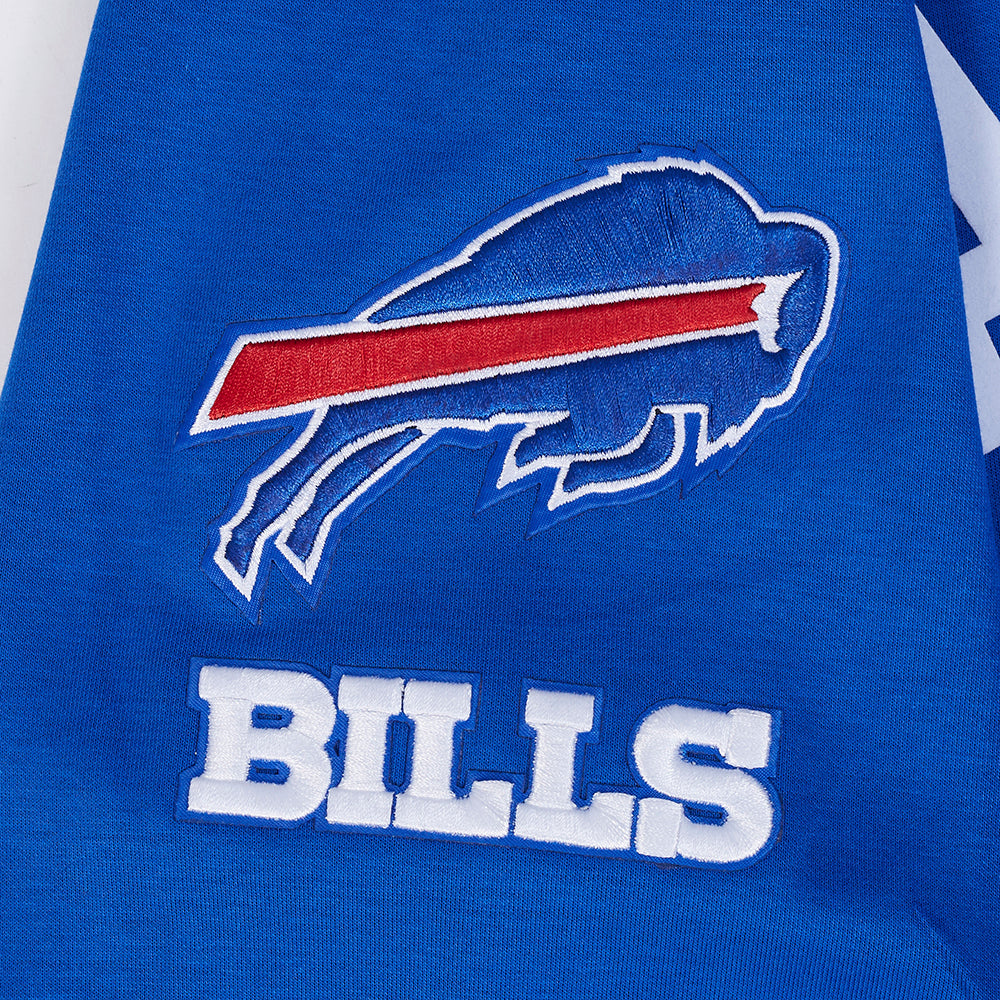 NFL BUFFALO BILLS JOSH ALLEN #17 CLASSIC PNN MEN'S DK PO HOODIE (ROYAL BLUE)