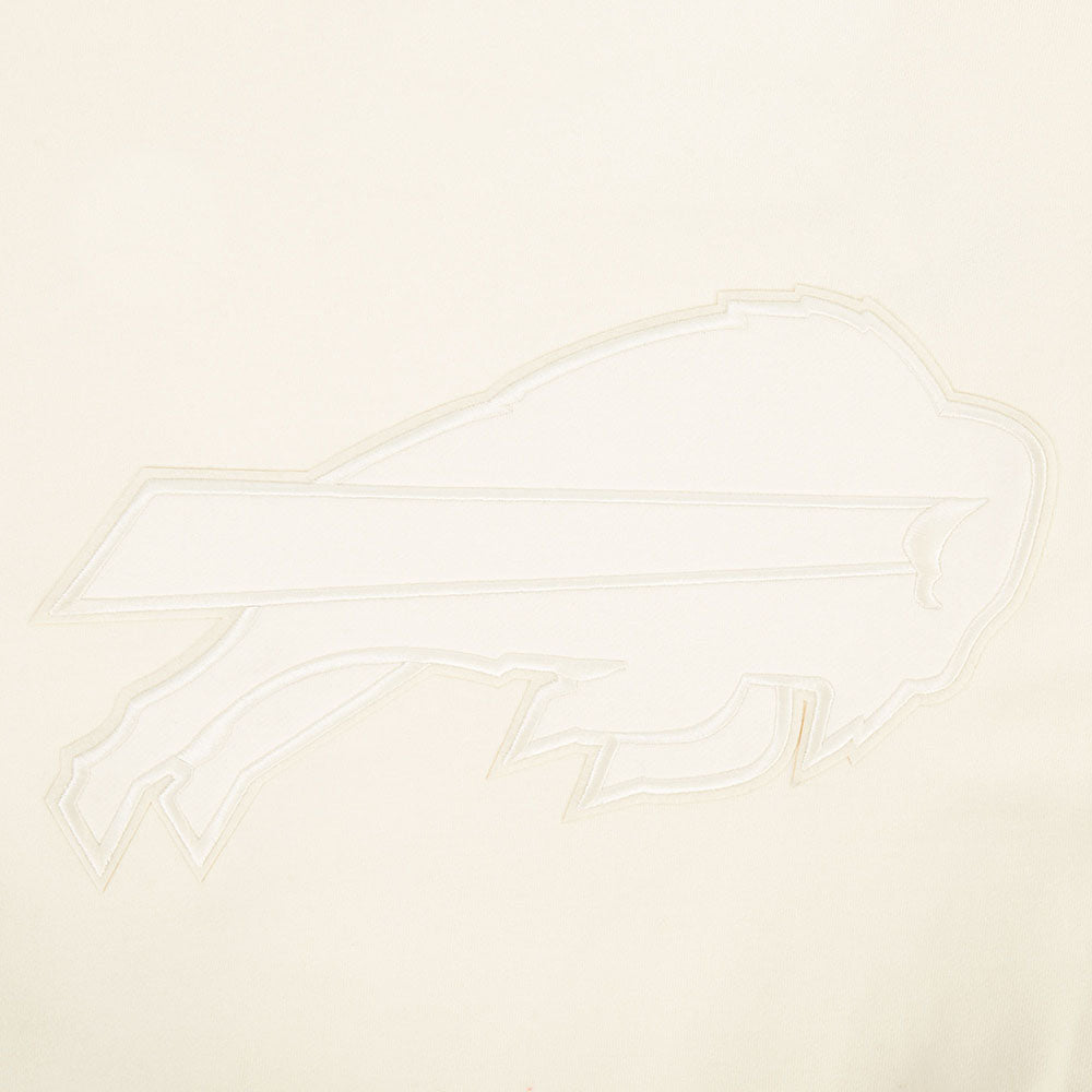 NFL BUFFALO BILLS JOSH ALLEN #17 NEUTRAL PNN CHANDAIL À CAPUCHON EN MOLLETON À ÉPAULES TOMBANTES POUR HOMME (COQUILLE D'ŒUF)
