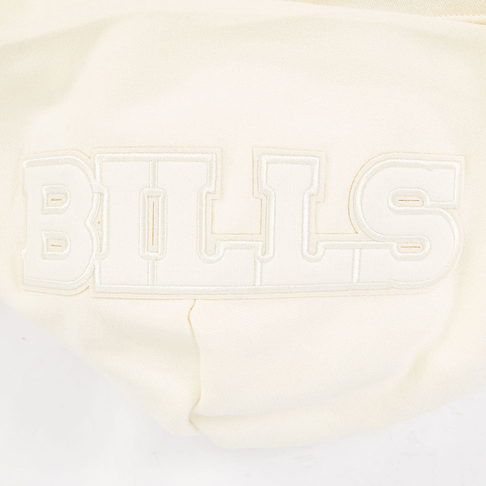 NFL BUFFALO BILLS JOSH ALLEN #17 NEUTRAL PNN CHANDAIL À CAPUCHON EN MOLLETON À ÉPAULES TOMBANTES POUR HOMME (COQUILLE D'ŒUF)
