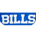 NFL BUFFALO BILLS CLASSIC CHENILLE MEN'S FULL ZIP HOODIE (ROYAL BLUE)
