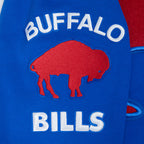 NFL BUFFALO BILLS RETRO CLASSICS CHANDAIL À CAPUCHON POUR HOMME (BLEU ROYAL/ROUGE)