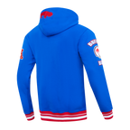 NFL BUFFALO BILLS RETRO CLASSIC MEN'S PULLOVER HOODIE (ROYAL BLUE/RED)