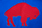 NFL BUFFALO BILLS RETRO CLASSIC MEN'S PULLOVER HOODIE (ROYAL BLUE/RED)
