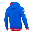 NFL BUFFALO BILLS RETRO CLASSIC MEN'S PULLOVER HOODIE (ROYAL BLUE/RED)