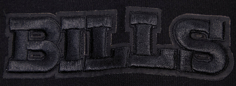 NFL BUFFALO BILLS NEUTRAL CHANDAIL À CAPUCHON À ÉPAULES TOMBANTES POUR HOMME (NOIR)