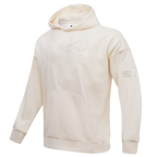 NFL BUFFALO BILLS NEUTRAL DROP SHOULDER MEN'S PULLOVER HOODIE (EGGSHELL)