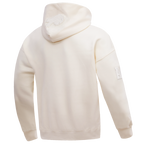 NFL BUFFALO BILLS NEUTRAL DROP SHOULDER MEN'S PULLOVER HOODIE (EGGSHELL)