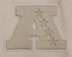 NFL BUFFALO BILLS NEUTRAL DROP SHOULDER FLEECE CREWNECK (TAUPE)