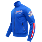 NFL BUFFALO BILLS CLASSIC TRACK VESTE D'ENTRAÎNEMENT POUR HOMME (BLEU ROYAL)