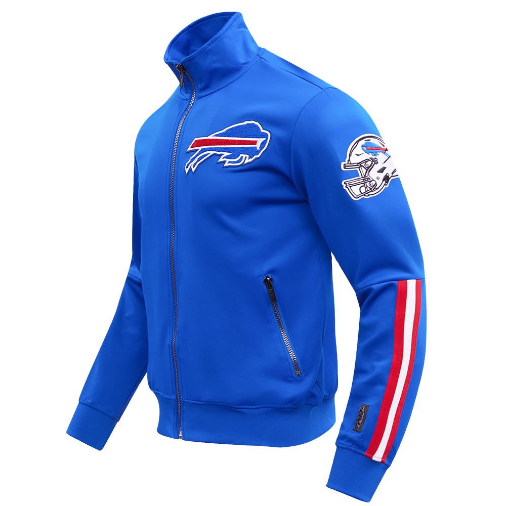 NFL BUFFLO BILLS CLASSIC MEN'S DK TRACK JACKET (ROYAL BLUE)