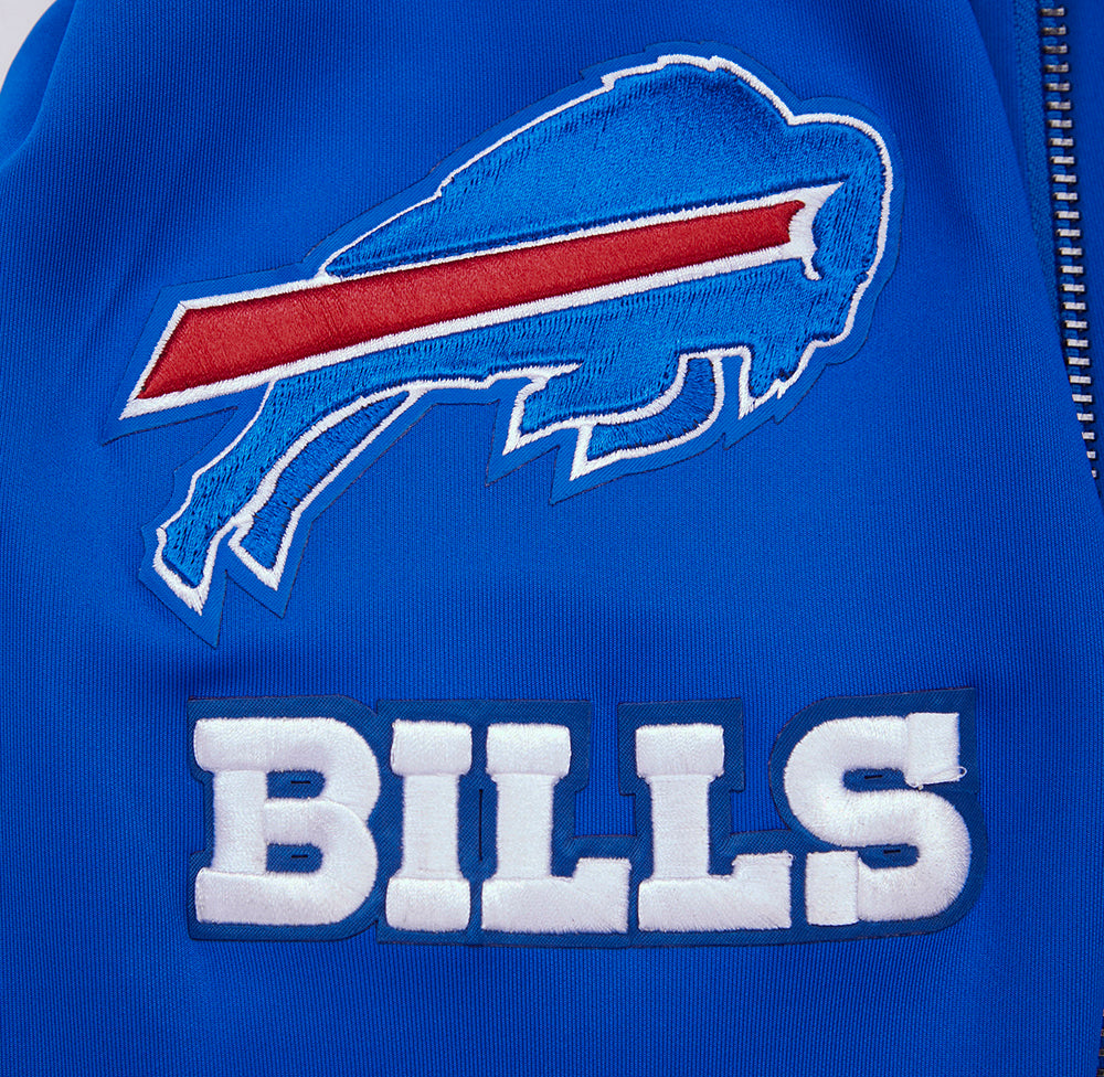 NFL BUFFALO BILLS CLASSIC TRACK VESTE D'ENTRAÎNEMENT POUR HOMME (BLEU ROYAL)