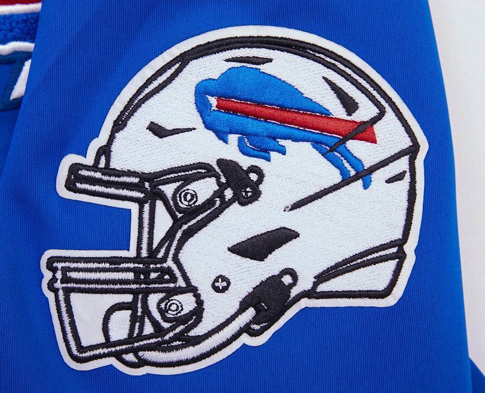 NFL BUFFALO BILLS CLASSIC TRACK VESTE D'ENTRAÎNEMENT POUR HOMME (BLEU ROYAL)