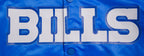 NFL BUFFALO BILLS BIG LOGO MEN'S NO FILL SATIN JACKET (ROYAL BLUE)