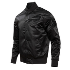 NFL BUFFALO BILLS TRIPLE BLACK MEN'S SATIN JACKET (TRIPLE BLACK MEN'S)