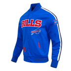 NFL BUFFALO BILLS BLOUSON PRO GAME DAY EN MAILLE DOUBLE POUR HOMME (BLEU ROYAL/BLANC/MARINE MINUIT)