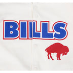 NFL BUFFALO BILLS BLOUSON RÉTRO PRO GAME DAY (COQUILLE D'ŒUF/TAUPE/COQUILLE D'ŒUF)