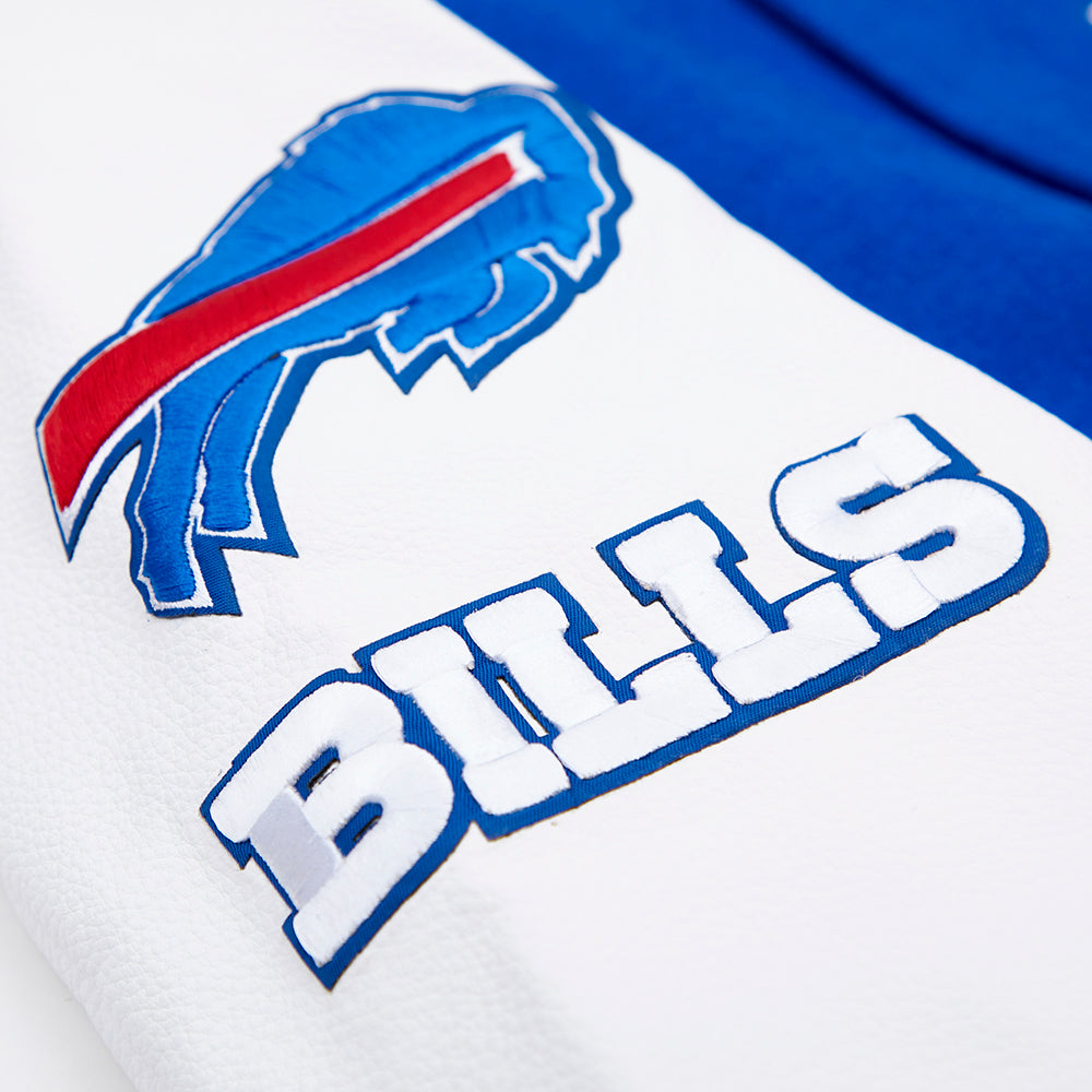 NFL BUFFALO BILLS CLASSIC WOOL MEN'S VARSITY JACKET (ROYAL/WHITE)