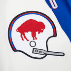 NFL BUFFALO BILLS ON TOP MEN'S VARSITY JACKET (ROYAL BLUE/RED)