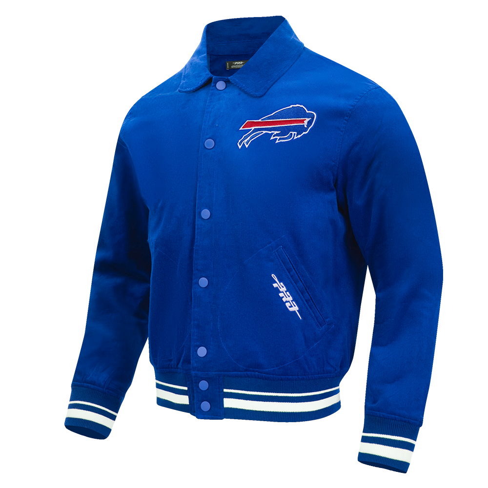 NFL BUFFALO BILLS CLASSIC CORDUROY MANTEAU POUR HOMME (BLEU ROYAL)