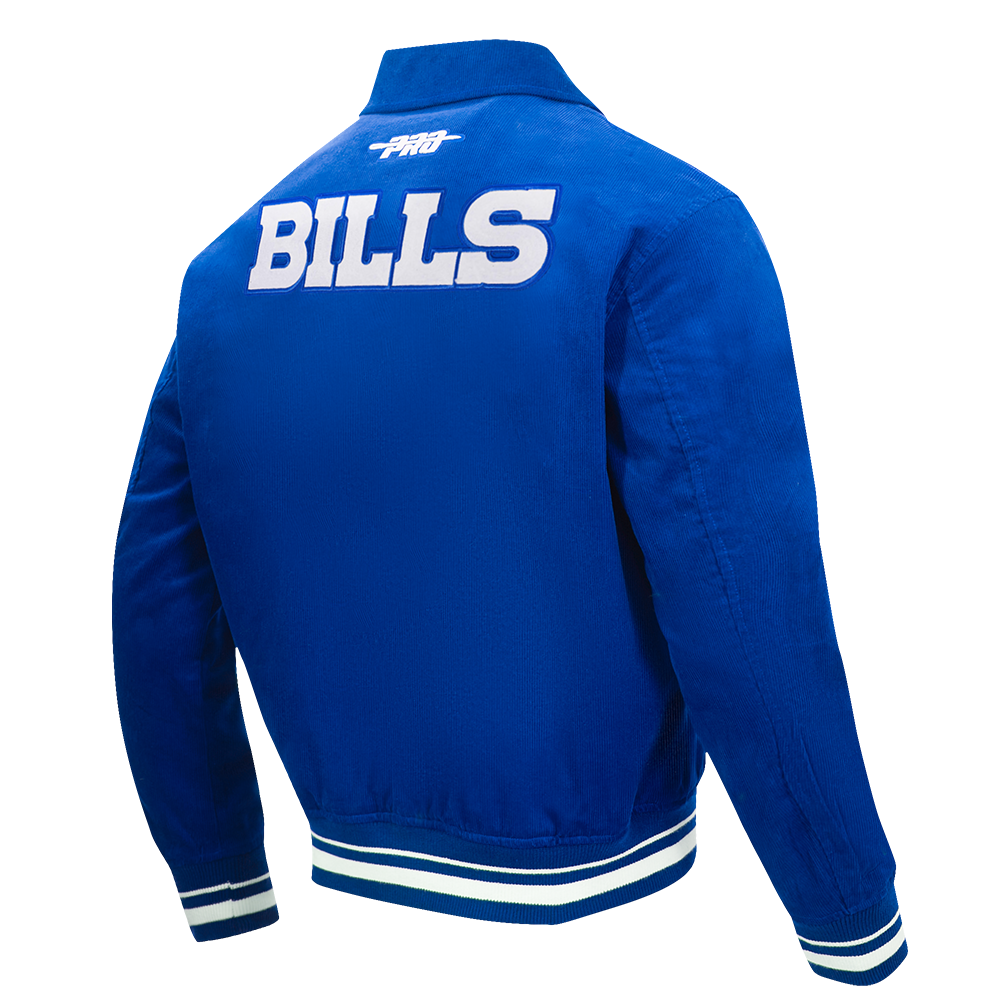 NFL BUFFALO BILLS CLASSIC CORDUROY MANTEAU POUR HOMME (BLEU ROYAL)