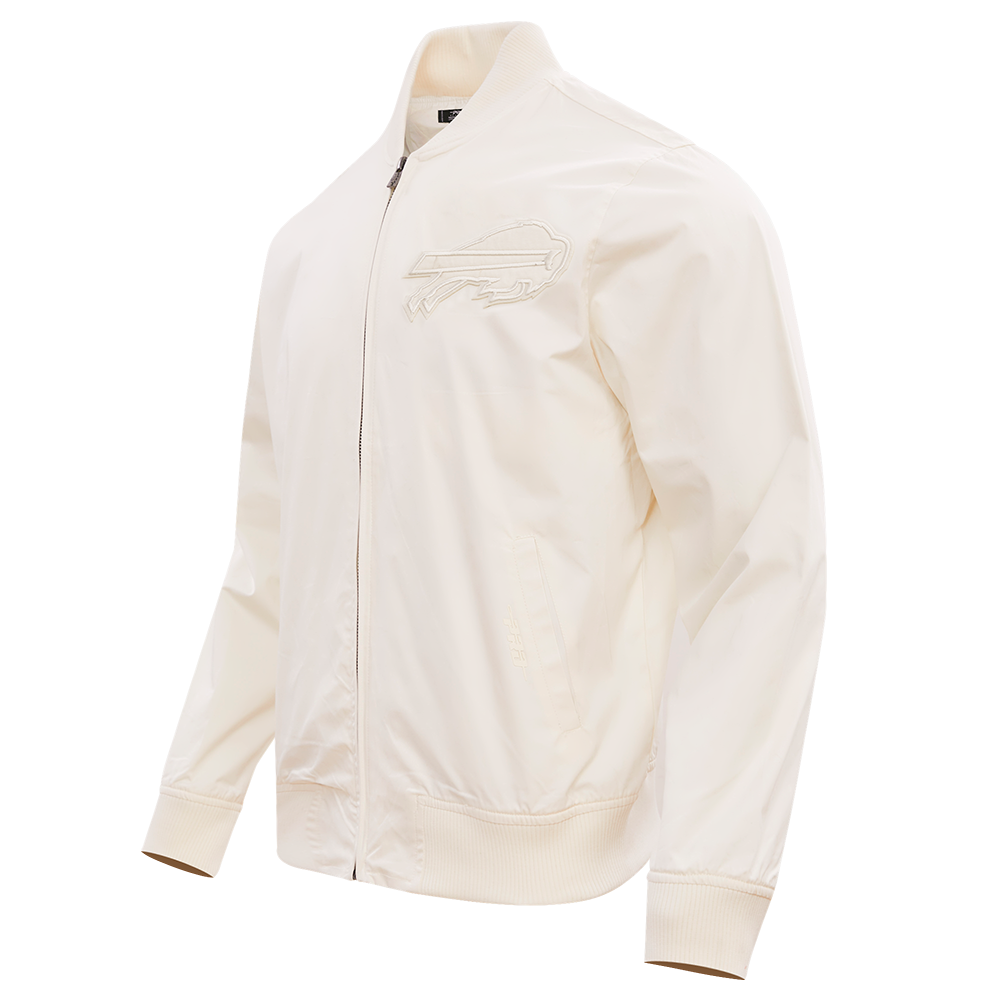 NFL BUFFALO BILLS NEUTRAL MEN'S TWILL JACKET (EGGSHELL)