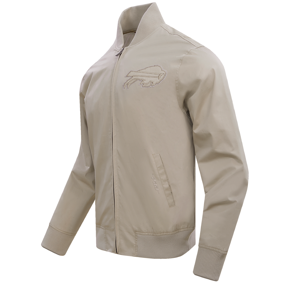 NFL BUFFALO BILLS NEUTRAL MEN'S  TWILL JACKET (TAUPE)