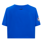 NFL BUFFALO BILLS T-SHIRT MASHUP À COUPE CARRÉE POUR FEMME (BLEU ROYAL)