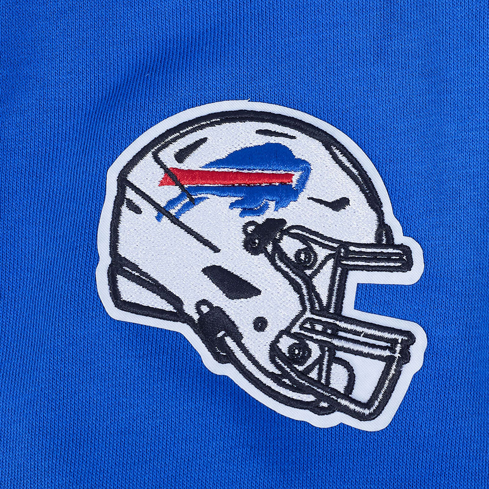 NFL BUFFALO BILLS T-SHIRT MASHUP À COUPE CARRÉE POUR FEMME (BLEU ROYAL)