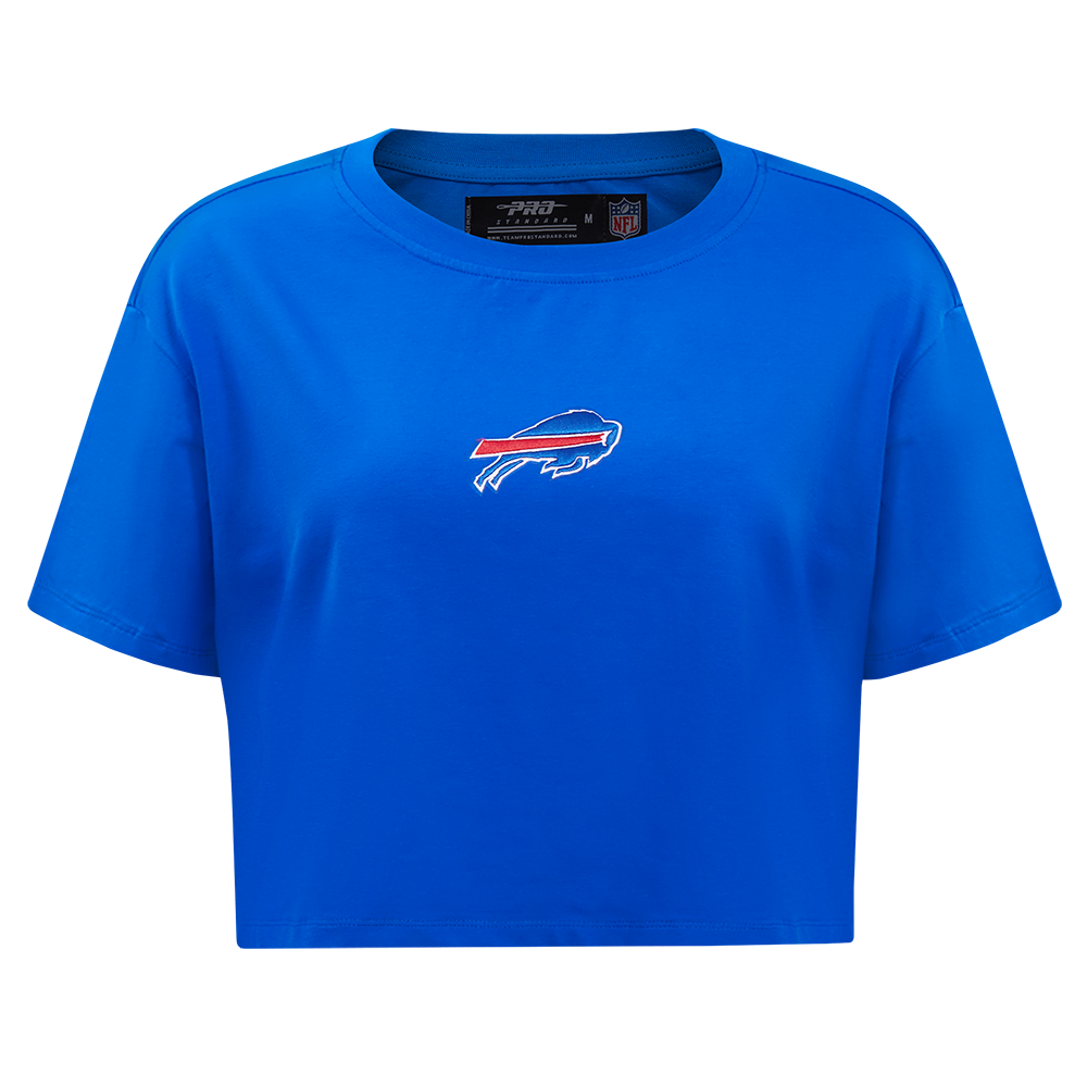 NFL BUFFALO BILLS WINGSPAN WOMEN'S SJ BOXY TEE (ROYAL BLUE)