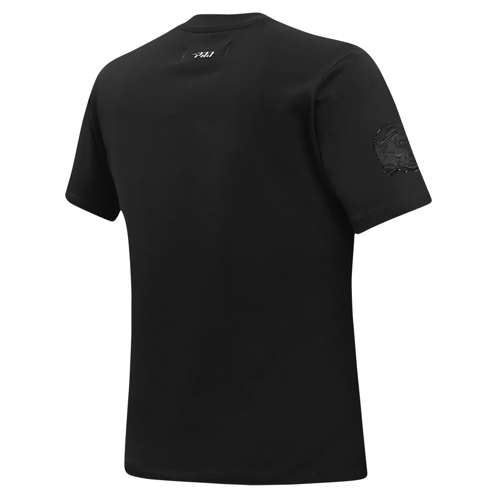 NFL BUFFALO BILLS TRIPLE BLACK WOMEN'S SINGLE JERSEY SLIM FIT TEE (TRIPLE BLACK WOMEN'S)