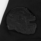 NFL BUFFALO BILLS TRIPLE BLACK WOMEN'S SINGLE JERSEY SLIM FIT TEE (TRIPLE BLACK WOMEN'S)