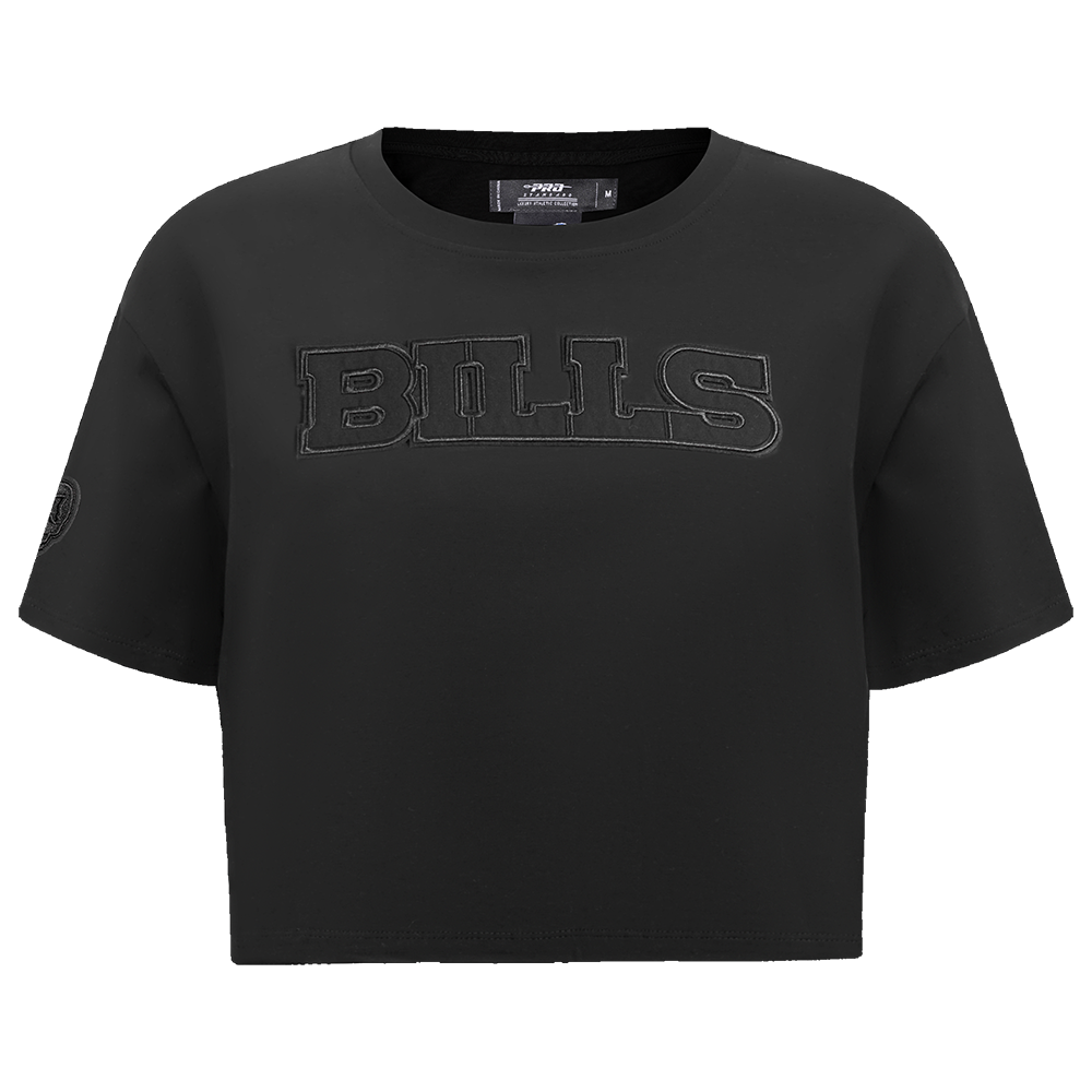 NFL BUFFALO BILLS NEUTRAL T-SHIRT À COUPE CARRÉE POUR FEMME (NOIR)