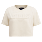 NFL BUFFALO BILLS NEUTRAL T-SHIRT À COUPE CARRÉE POUR FEMME (COQUILLE D'ŒUF)