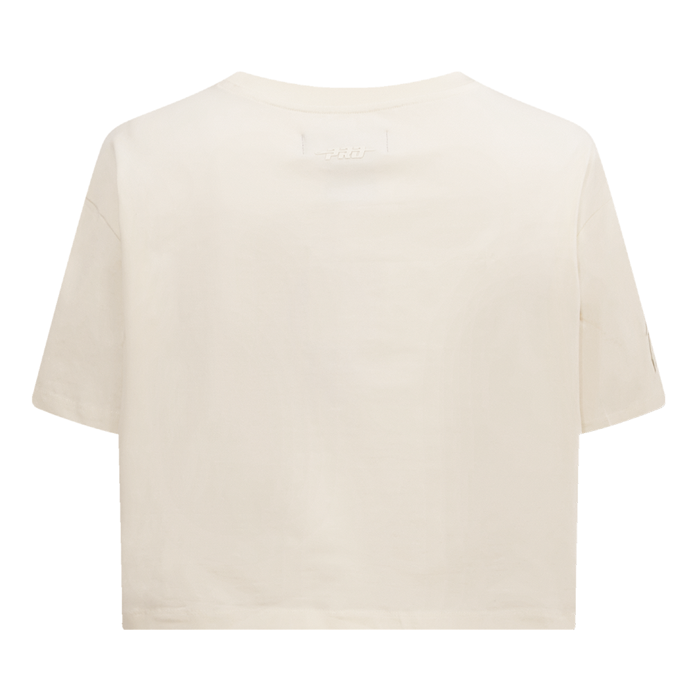 NFL BUFFALO BILLS NEUTRAL WOMEN'S BOXY TEE (EGGSHELL)