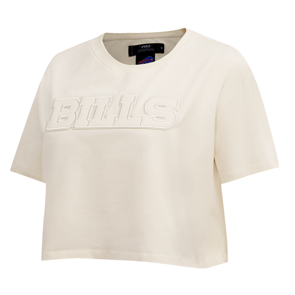 NFL BUFFALO BILLS NEUTRAL T-SHIRT À COUPE CARRÉE POUR FEMME (COQUILLE D'ŒUF)