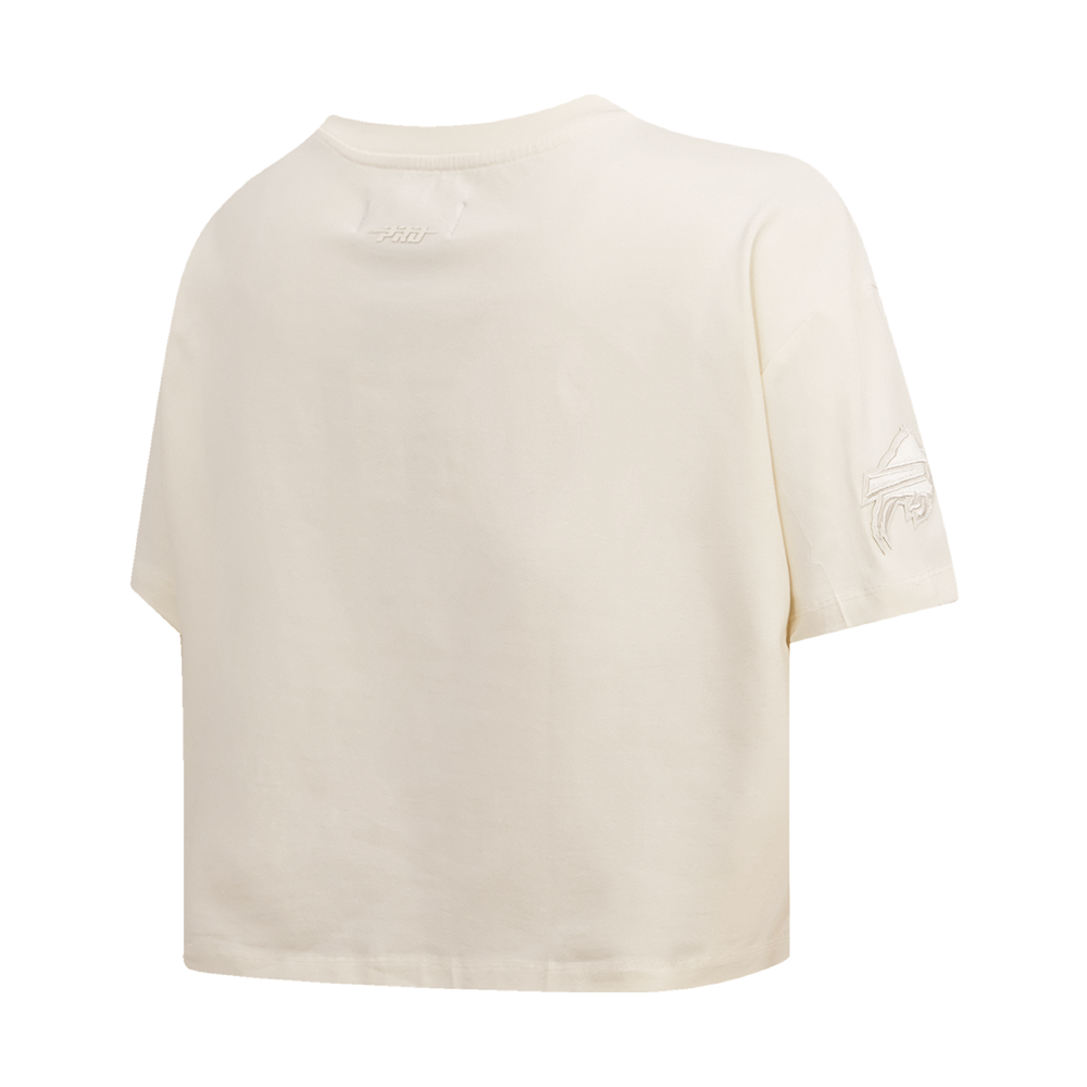 NFL BUFFALO BILLS NEUTRAL T-SHIRT À COUPE CARRÉE POUR FEMME (COQUILLE D'ŒUF)