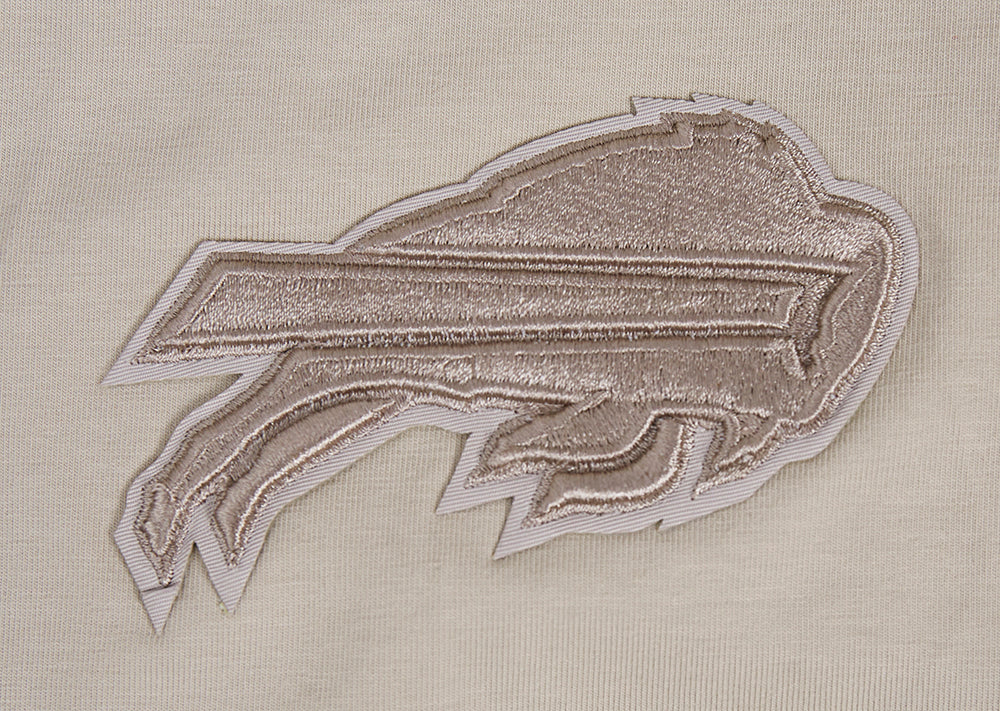 NFL BUFFALO BILLS NEUTRAL WOMEN'S BOXY TEE (TAUPE)