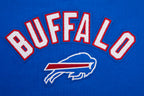 NFL BUFFALO BILLS CLASSIC CHANDAIL À COL ROND EN MOLLETON POUR FEMME (BLEU ROYAL)