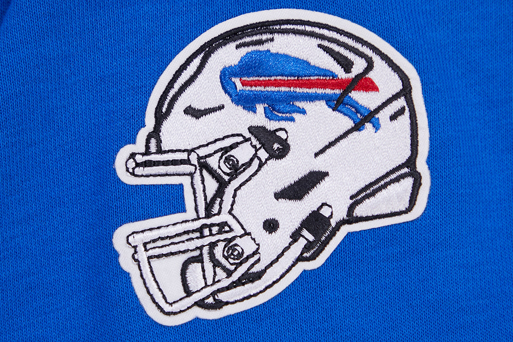 NFL BUFFALO BILLS CLASSIC CHANDAIL À COL ROND EN MOLLETON POUR FEMME (BLEU ROYAL)