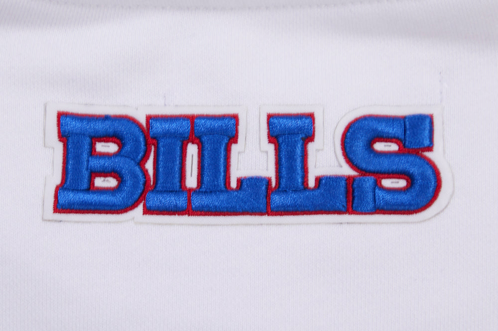 NFL BUFFALO BILLS CLASSIC CHANDAIL À COL ROND EN MOLLETON POUR FEMME (BLANC)