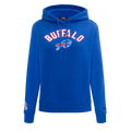 NFL BUFFALO BILLS CLASSIC CHANDAIL À CAPUCHON EN MOLLETON POUR FEMME (BLEU ROYAL)