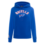 NFL BUFFALO BILLS CLASSIC CHANDAIL À CAPUCHON EN MOLLETON POUR FEMME (BLEU ROYAL)