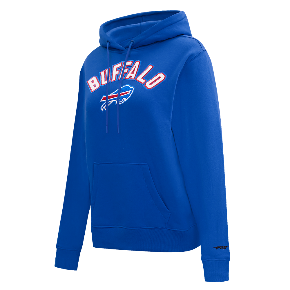 NFL BUFFALO BILLS CLASSIC CHANDAIL À CAPUCHON EN MOLLETON POUR FEMME (BLEU ROYAL)
