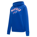 NFL BUFFALO BILLS CLASSIC CHANDAIL À CAPUCHON EN MOLLETON POUR FEMME (BLEU ROYAL)