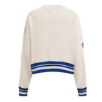 NFL BUFFALO BILLS RETRO CLASSIC CHANDAIL À COL ROND POUR FEMME (COQUILLE D'ŒUF/BLEU ROYAL)