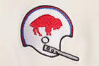 NFL BUFFALO BILLS RETRO CLASSIC CHANDAIL À COL ROND POUR FEMME (COQUILLE D'ŒUF/BLEU ROYAL)