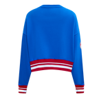 NFL BUFFALO BILLS RETRO CLASSIC CHANDAIL À COL ROND POUR FEMME (BLEU ROYAL/ROUGE)